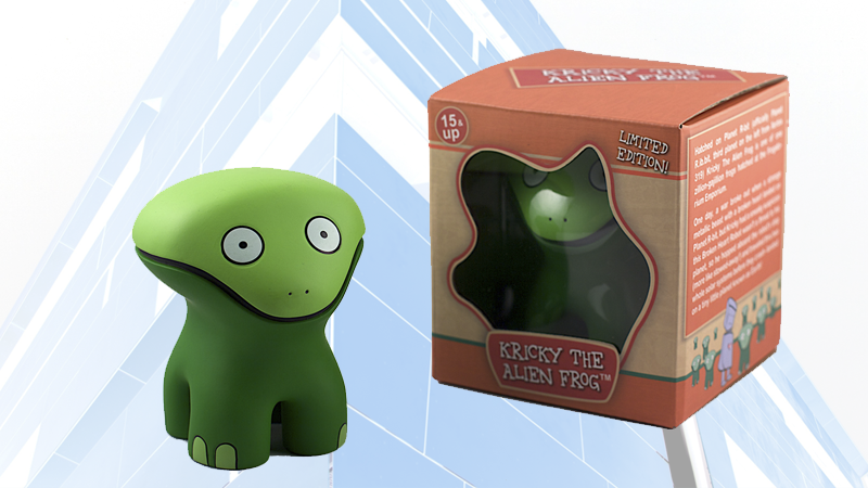 Kricky The Alien Frog